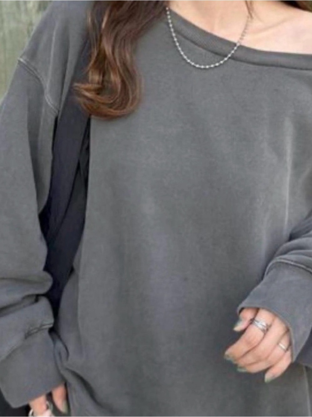 H&M Oversized Gray Women’s Sweater